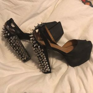 Jeffrey Campbell perfect spike studded heel